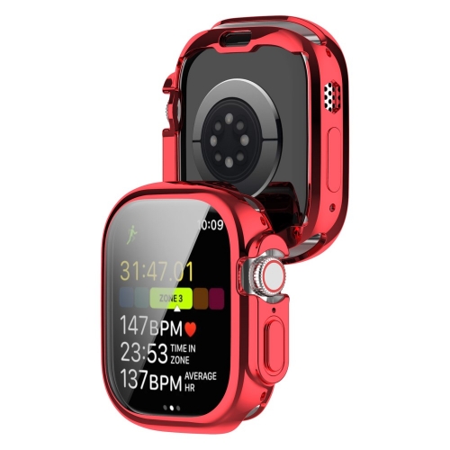 Силиконов калъф за Apple Watch Ultra 49mm, Червен