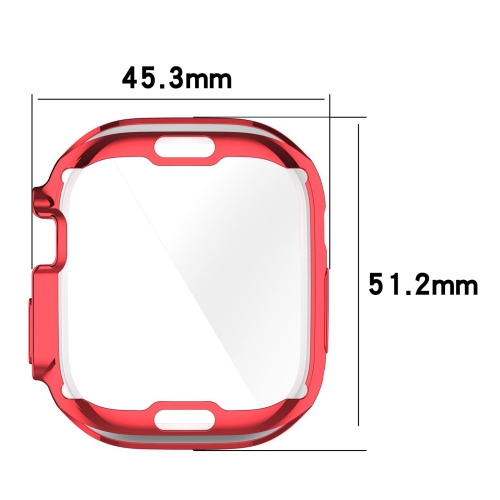 Силиконов калъф за Apple Watch Ultra 49mm, Червен