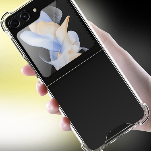 Удароустойчив калъф за Samsung Galaxy Z Flip 5 5G, Прозрачен
