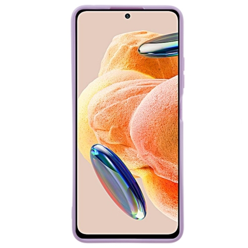 Силиконов калъф Straight за Xiaomi Redmi Note 12 Pro 4G, Светло лилав