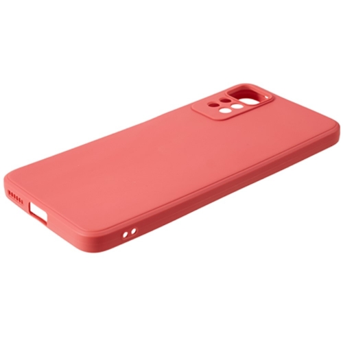 Силиконов калъф Straight за Xiaomi Redmi Note 12 Pro 4G, Червен
