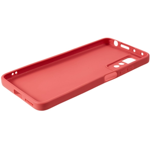Силиконов калъф Straight за Xiaomi Redmi Note 12 Pro 4G, Червен
