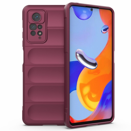 Силиконов калъф Wear-resistant за Xiaomi Redmi Note 12 Pro 4G, Червен