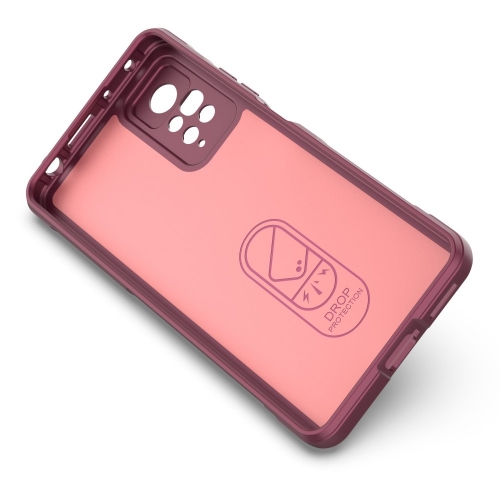 Силиконов калъф Wear-resistant за Xiaomi Redmi Note 12 Pro 4G, Червен