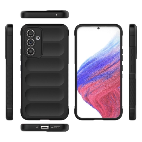 Силиконов калъф Wear-resistant за Samsung Galaxy A54 5G, Черен