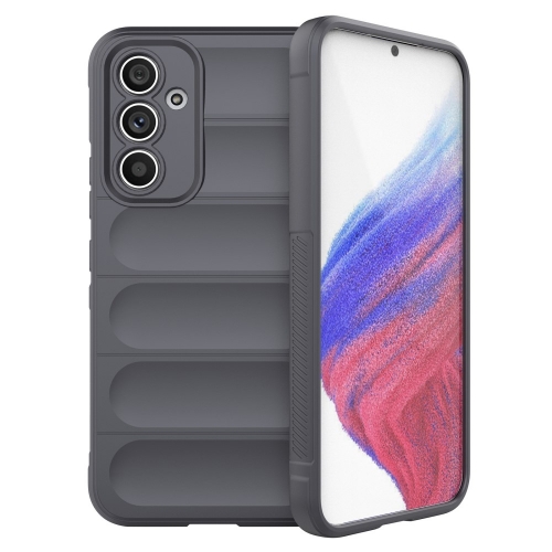 Силиконов калъф Wear-resistant за Samsung Galaxy A54 5G, Тъмно сив