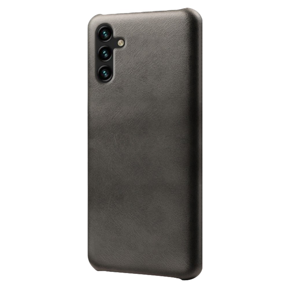 Пластмасов калъф Leather Coated за Samsung Galaxy A54 5G, Черен