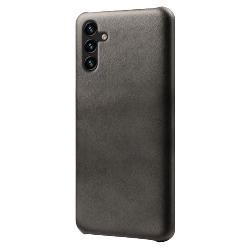 Пластмасов калъф Leather Coated за Samsung Galaxy A54 5G, Черен