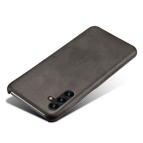 Пластмасов калъф Leather Coated за Samsung Galaxy A54 5G, Черен