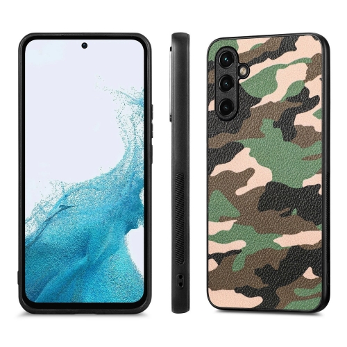 Силиконов калъф Camouflage за Samsung Galaxy A54 5G, Зелен камуфлаж