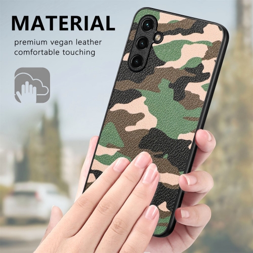 Силиконов калъф Camouflage за Samsung Galaxy A54 5G, Зелен камуфлаж