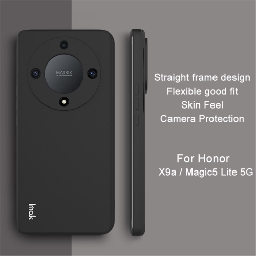 Силиконов калъф IMAK UC-4 за Honor Magic 5 Lite 5G, Черен