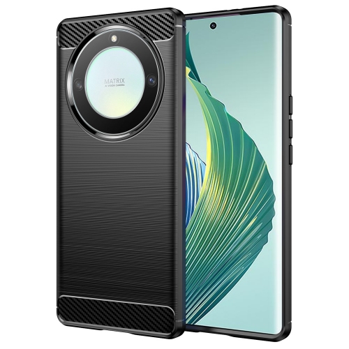 Силиконов Калъф Carbon за Honor Magic 5 Lite 5G, Черен