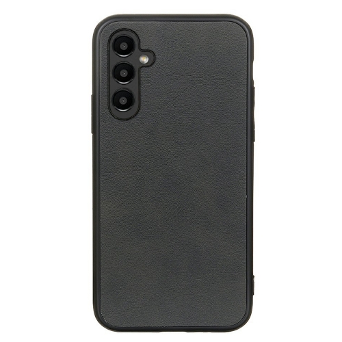 Удароустойчив калъф Leather Coated за Samsung Galaxy A14 5G, Черен