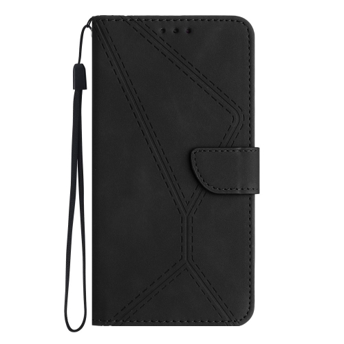 Калъф тефтер Leather Wallet за Honor Magic 5 Lite 5G, Черен