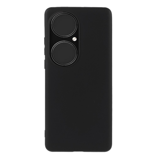 Силиконов калъф Matte за Huawei P50 Pro, Черен