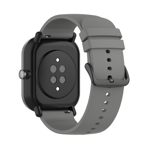 Силиконова каишка за Samsung Galaxy Watch 5 / Watch 5 Pro / Watch4 Classic / Watch4 / Watch3 / Watch Active, 20mm, Тъмно сив