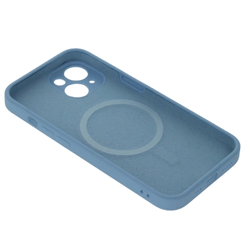 Удароустойчив калъф Mag Invisible за iPhone 14, Син