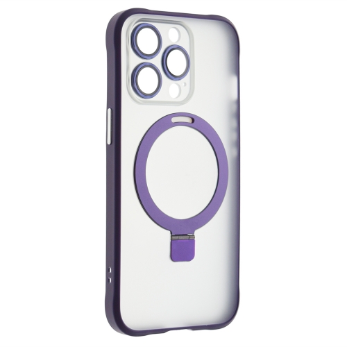 Удароустойчив калъф Mag Ring за iPhone 13 Pro, Лилав