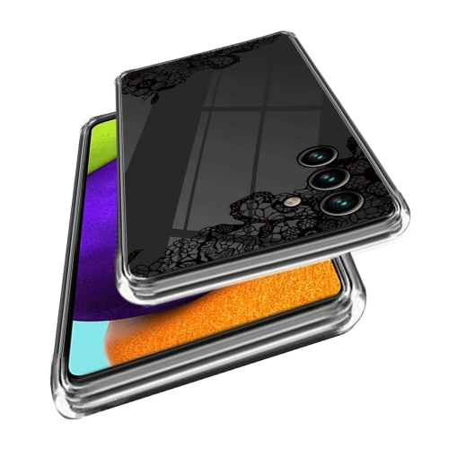 Силиконов калъф за Samsung Galaxy A14 5G, Дантела
