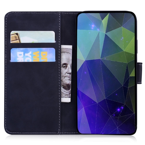 Калъф Тефтер Leather Wallet за Honor X8 5G, Черен