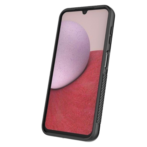 Силиконов калъф Shell Kickstand за Samsung Galaxy A14 5G, Черен