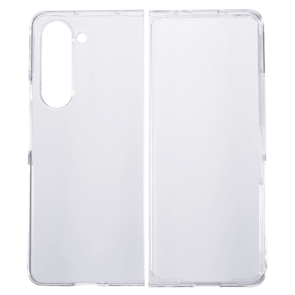 Пластмасов Калъф Anti Scratch за Samsung Galaxy Z Fold 5 5G, Прозрачен