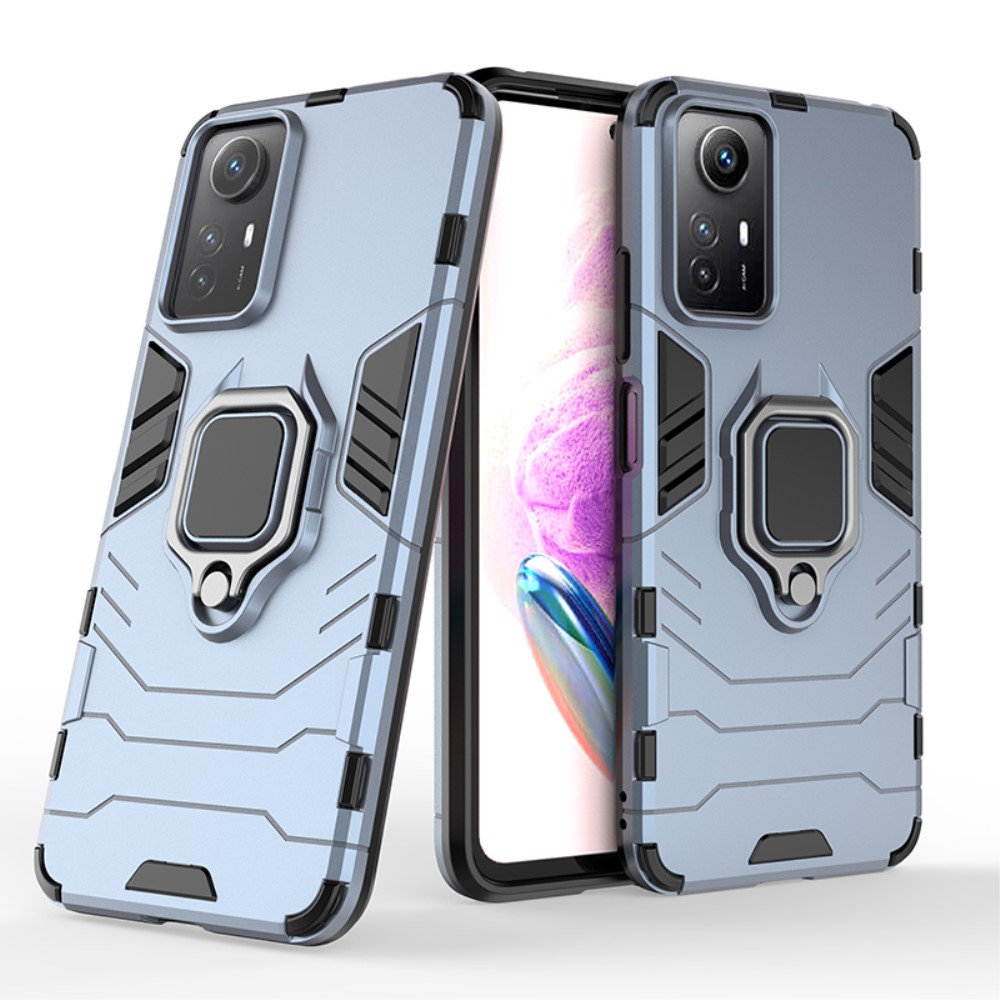 Удароустойчив Калъф Hybrid Cover за Xiaomi Redmi Note 12S 4G, с поставка, Син