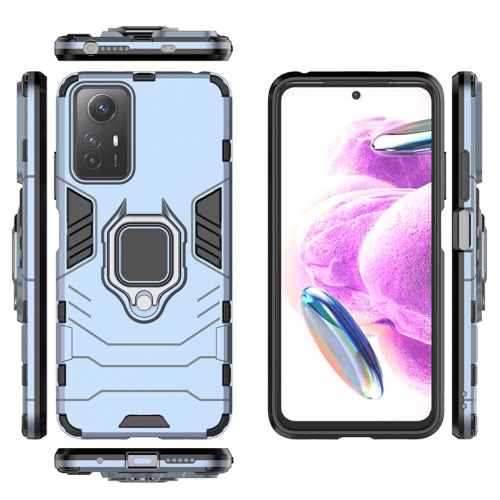 Удароустойчив Калъф Hybrid Cover за Xiaomi Redmi Note 12S 4G, с поставка, Син