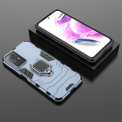 Удароустойчив Калъф Hybrid Cover за Xiaomi Redmi Note 12S 4G, с поставка, Син