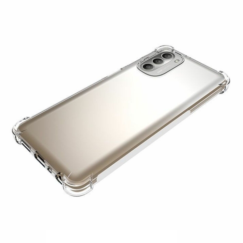 Силиконов калъф Anti-drop за Motorola Moto G51 5G, Прозрачен