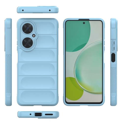 Силиконов калъф Wear-resistant за Huawei Nova 11i, Светло син
