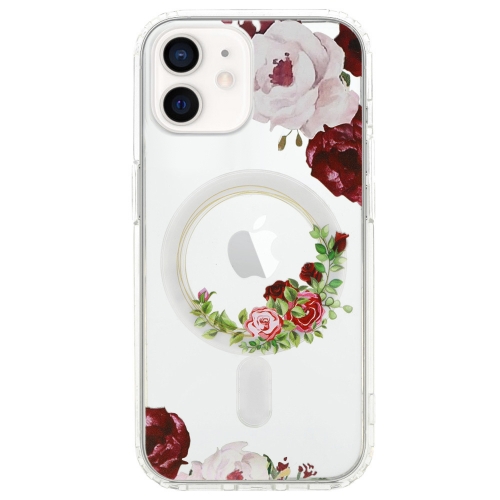 Удароустойчив калъф Flower MagSF за iPhone 12 Pro, Цветя