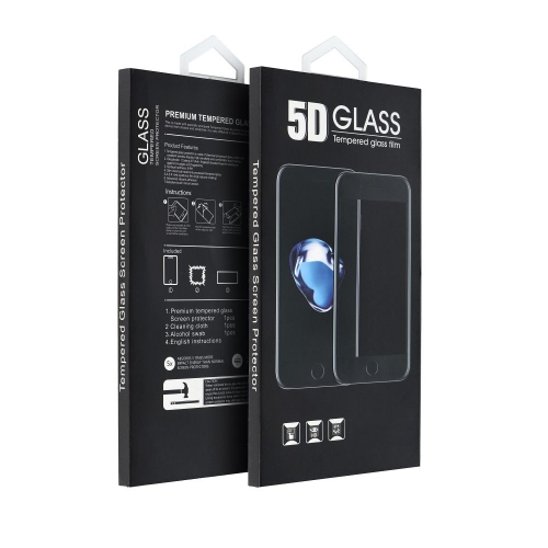 Стъклен Протектор 5D Full Glue за Samsung Galaxy A34 5G, Черен