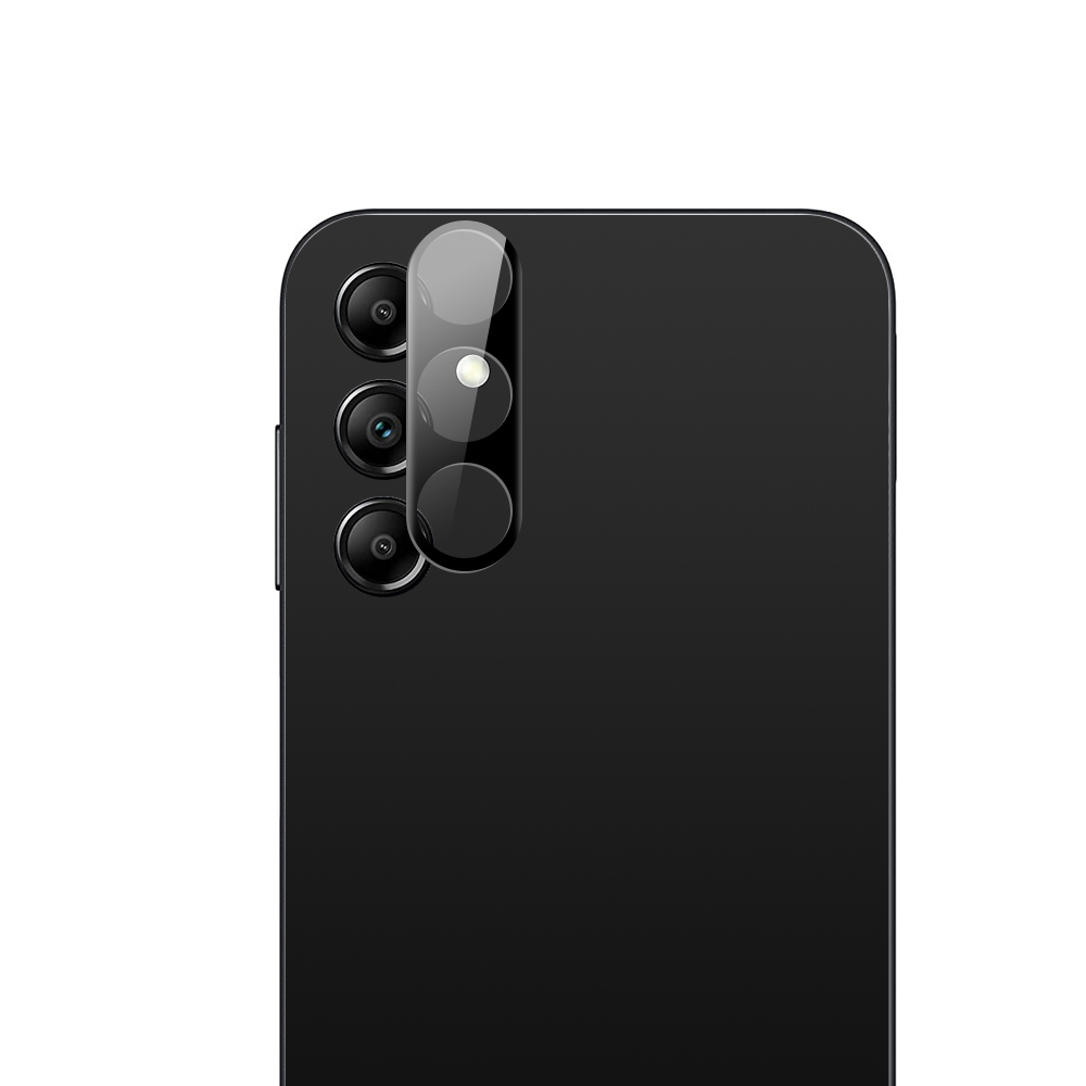 Стъклен 3D Протектор за Камерата на Samsung Galaxy A54, Черен