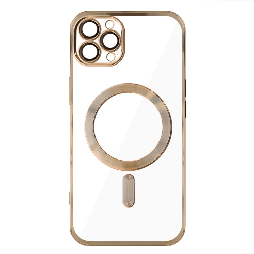 Силиконов калъф LUXURY MagSF за iPhone 12 Pro, Златист