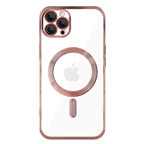 Силиконов калъф LUXURY MagSF за iPhone 12 Pro, Розов