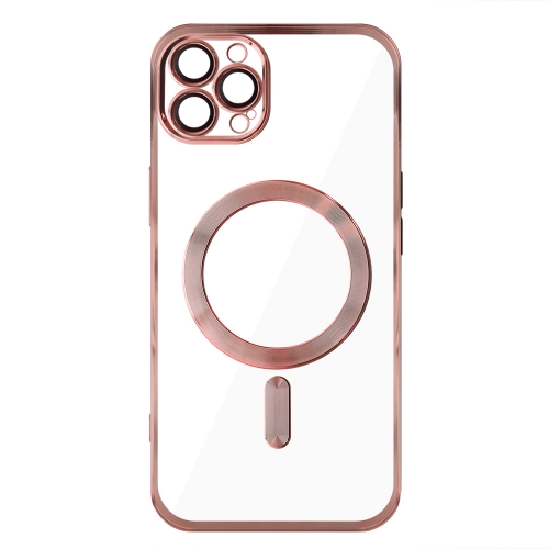Силиконов калъф LUXURY MagSF за iPhone 12 Pro, Розов