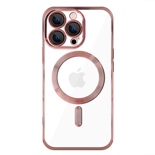 Силиконов калъф LUXURY MagSF за iPhone 13 Pro, Розов