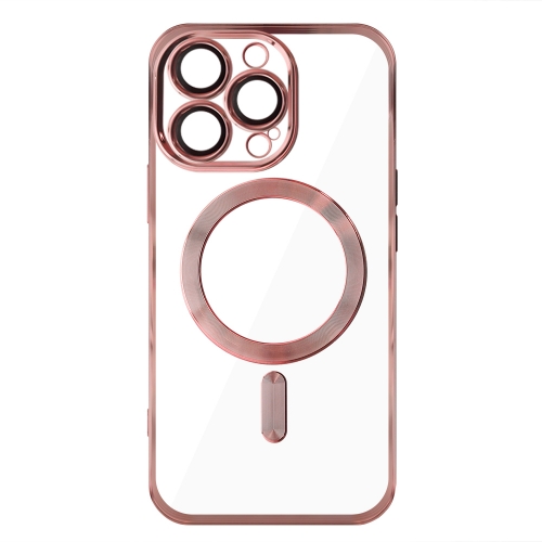 Силиконов калъф LUXURY MagSF за iPhone 13 Pro, Розов