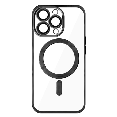 Силиконов калъф LUXURY MagSF за iPhone 13 Pro, Черен