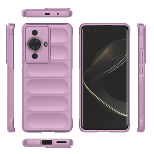 Силиконов калъф Wear-resistant за Huawei Nova 11 Pro / Nova 11 Ultra, Лилав