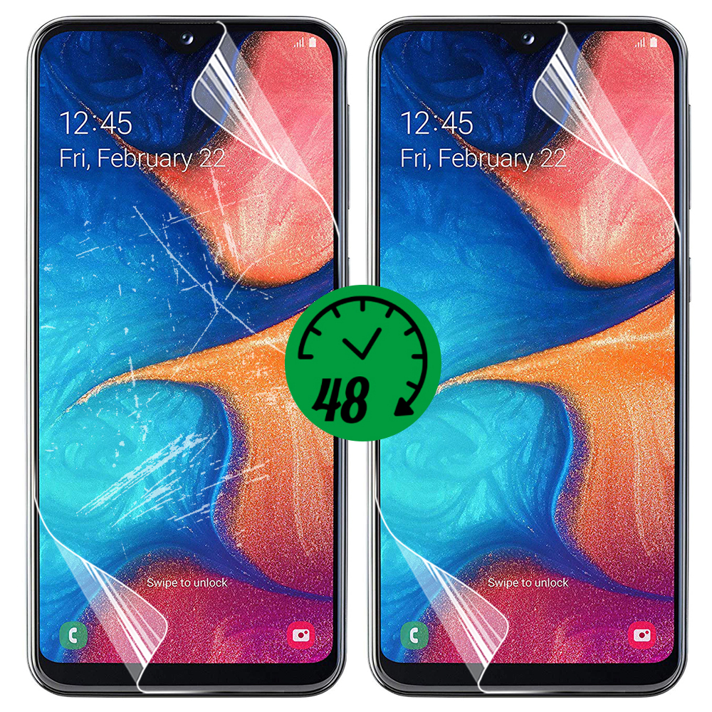 Хидрогел протектор Auto Repair за Samsung Galaxy A20, front full