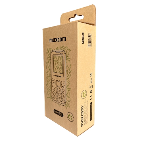 Мобилен Апарат MAXCOM MM135 Light DS, Черен-Син