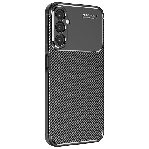 Силиконов Калъф Carbon за Samsung Galaxy A24 4G, Черен