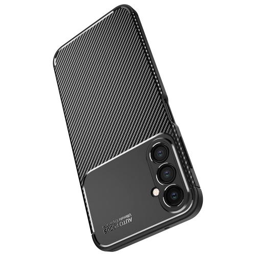 Силиконов Калъф Carbon за Samsung Galaxy A24 4G, Черен