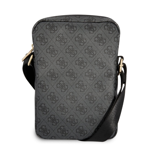 Чанта GUESS PU 4G Printed Stripes за телефони и таблети до 10 инча, Черен 