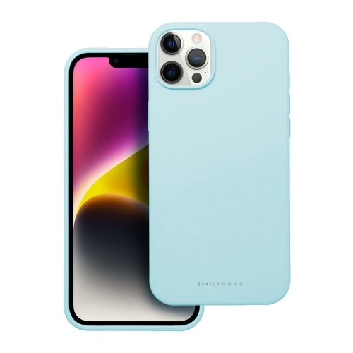 Удароустойчив Калъф Roar Cloud за iPhone 12 Pro, Светло син
