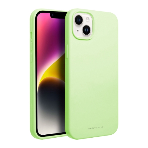 Удароустойчив Калъф Roar Cloud за iPhone 14, Свело зелен