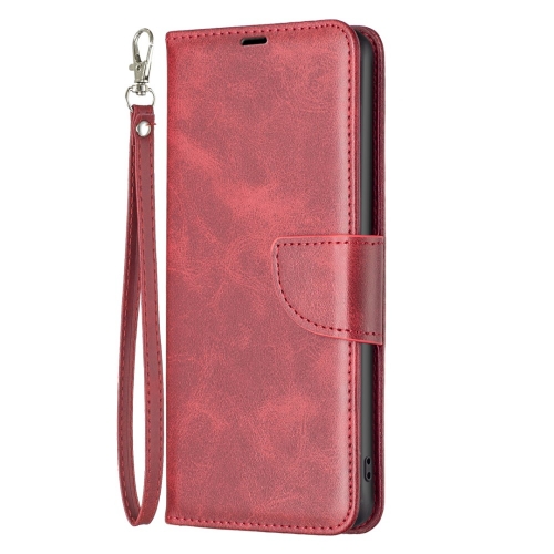 Калъф тефтер Leather Wallet за Nokia G42, Тъмно червен